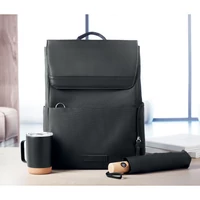 Kép 8/8 - DAEGU LAP 600D RPET laptop hátizsák, fekete