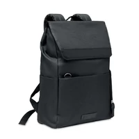 Kép 1/8 - DAEGU LAP 600D RPET laptop hátizsák, fekete