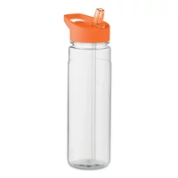 Kép 1/4 - ALABAMA RPET palack PP fedéllel 650 ml, narancssárga