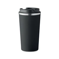 Kép 1/5 - Duplafalú pohár 510 ml, fekete