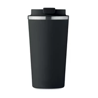 Kép 2/5 - Duplafalú pohár 510 ml, fekete