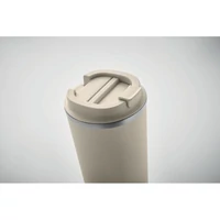 Kép 8/8 - Duplafalú pohár 510 ml, bézs