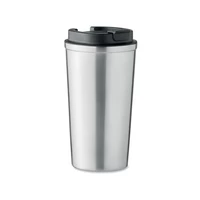 Kép 5/7 - BRACE + Duplafalú pohár 510 ml, matt ezüst