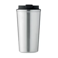 Kép 6/7 - BRACE + Duplafalú pohár 510 ml, matt ezüst