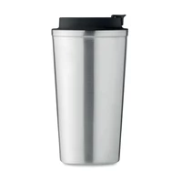 Kép 7/7 - BRACE + Duplafalú pohár 510 ml, matt ezüst