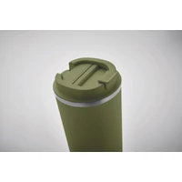 Kép 2/5 - BRACE + Duplafalú pohár 510 ml, sötétzöld