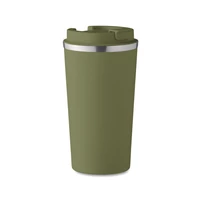 Kép 1/5 - BRACE + Duplafalú pohár 510 ml, sötétzöld