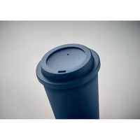 Kép 5/5 - NOLA Duplafalú PP pohár 300 ml, francia tengerészkék