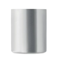 Kép 2/5 - TANISS Duplafalú bögre 300 ml, matt ezüst
