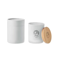 Kép 6/6 - KEOPS SMALL Növényi viaszgyertya 120 g, fehér