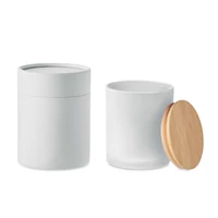 Kép 3/4 - KEOPS MEDIUM Növényi viaszgyertya 200 g, fehér