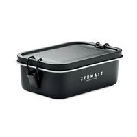 Kép 2/7 - CHAN LUNCHBOX COLOUR Acél uzsonnás doboz, 750 ml, fekete