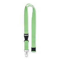 Kép 1/3 - LANNYCOT 20 mm nyakpánt fém klipsszel, lime