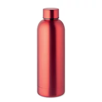Kép 1/3 - Duplafalú palack 500ml, piros