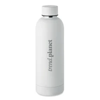 Kép 3/4 - Duplafalú palack 500ml, fehér