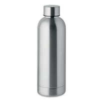 Kép 1/3 - Duplafalú palack 500ml, ezüst