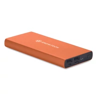 Kép 4/5 - POWERFLAT 10C 10000 mAh powerbank, narancssárga