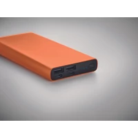 Kép 5/5 - POWERFLAT 10C 10000 mAh powerbank, narancssárga