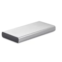 Kép 3/5 - POWERFLAT 10C 10000 mAh powerbank, matt ezüst