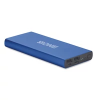 Kép 4/5 - POWERFLAT 10C 10000 mAh powerbank, királykék