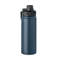 Kép 1/3 - MILI Duplafalú palack 500 ml, francia tengerészkék