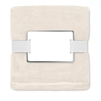 Kép 2/2 - RPET polár takaró 280 g, bézs