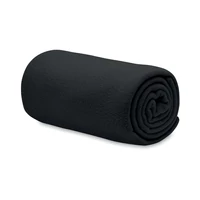 Kép 3/3 - BOGDA Vékony RPET polár takaró 130 g, fekete