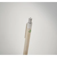 Kép 4/4 - MITO PEN Újra-tejesdoboz golyóstoll, fehér