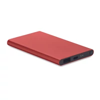 Kép 1/2 - POWERFLAT C 4000 mAh powerbank, C csatl., bordó