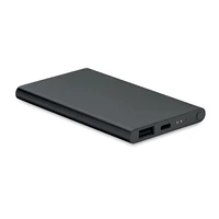 Kép 1/5 - 4000 mAh powerbank, C csatl., fekete