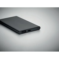 Kép 4/5 - 4000 mAh powerbank, C csatl., fekete