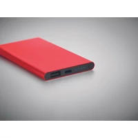 Kép 4/4 - Powerflat c 4000 mAh powerbank, C csatl., piros