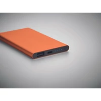 Kép 5/5 - POWERFLAT C 4000 mAh powerbank, C csatl., narancssárga