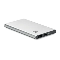 Kép 4/6 - 4000 mAh powerbank, C csatl., ezüst