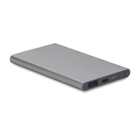 Kép 1/4 - Powerflat c 4000 mAh powerbank, C csatl., titániumszürke