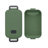 Kép 2/5 - Indus Újrah. PP uzsonnásdoboz 800 ml, sötétzöld