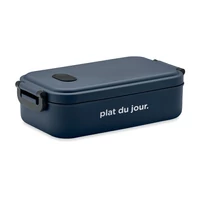 Kép 3/6 - Újrahasznosított PP uzsonnásdoboz 800 ml, tengerészkék