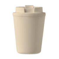 Kép 2/6 - Tridus Újrahaszn. PP pohár 300 ml, bézs