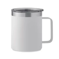 Kép 1/5 - INARI Duplafalú bögre 300 ml, fehér