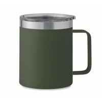 Kép 1/4 - INARI Duplafalú bögre 300 ml, sötétzöld