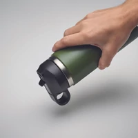 Kép 3/5 - IVALO Duplafalú palack 500 ml, sötétzöld