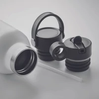 Kép 5/8 - BOALI Duplafalú palack 700 ml, fehér