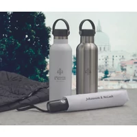 Kép 8/8 - BOALI Duplafalú palack 700 ml, fehér
