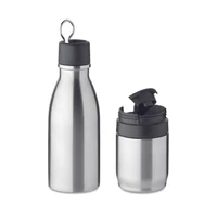 Kép 2/5 - Atera 2 az 1-ben termoszpalack 500ml, matt ezüst