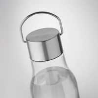 Kép 5/5 - Vernal RPET palack, acél fedél 600 ml, áttetsző