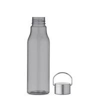 Kép 2/5 - VERNAL RPET palack, acél fedél 600 ml, áttetsző szürke