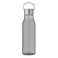 Kép 3/5 - VERNAL RPET palack, acél fedél 600 ml, áttetsző szürke