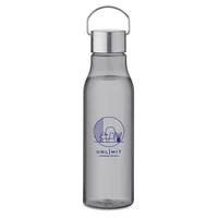 Kép 4/5 - VERNAL RPET palack, acél fedél 600 ml, áttetsző szürke