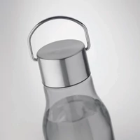 Kép 5/5 - VERNAL RPET palack, acél fedél 600 ml, áttetsző szürke