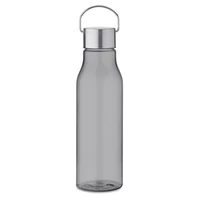 Kép 1/5 - VERNAL RPET palack, acél fedél 600 ml, áttetsző szürke
